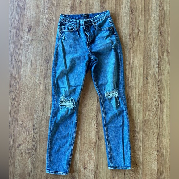 Silver Frisco Highrise Straight - Picture 2 of 11